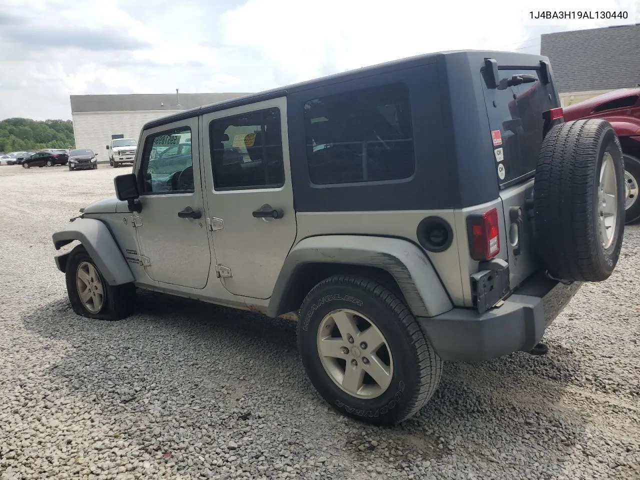 2010 Jeep Wrangler Unlimited Sport VIN: 1J4BA3H19AL130440 Lot: 59518994