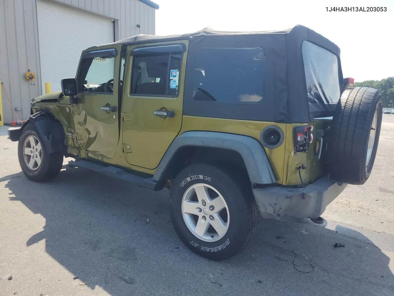 2010 Jeep Wrangler Unlimited Sport VIN: 1J4HA3H13AL203053 Lot: 60305574