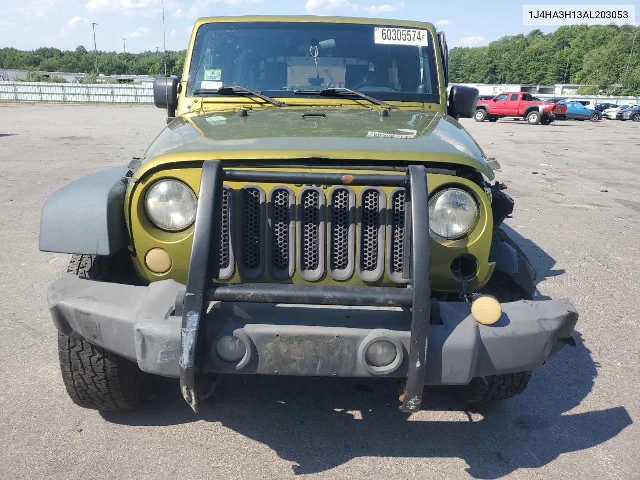 2010 Jeep Wrangler Unlimited Sport VIN: 1J4HA3H13AL203053 Lot: 60305574