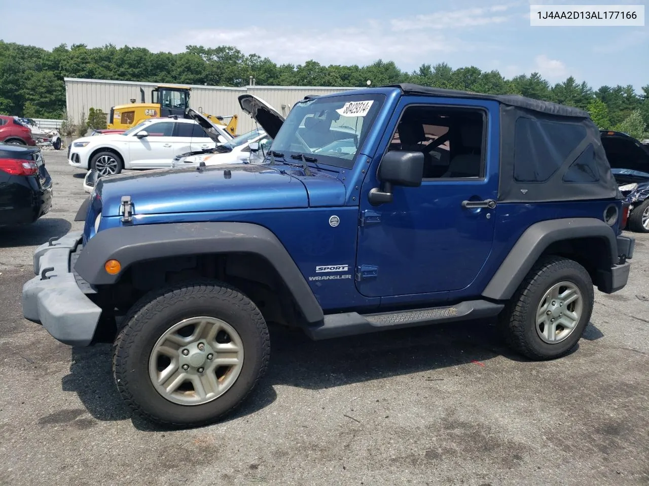 1J4AA2D13AL177166 2010 Jeep Wrangler Sport