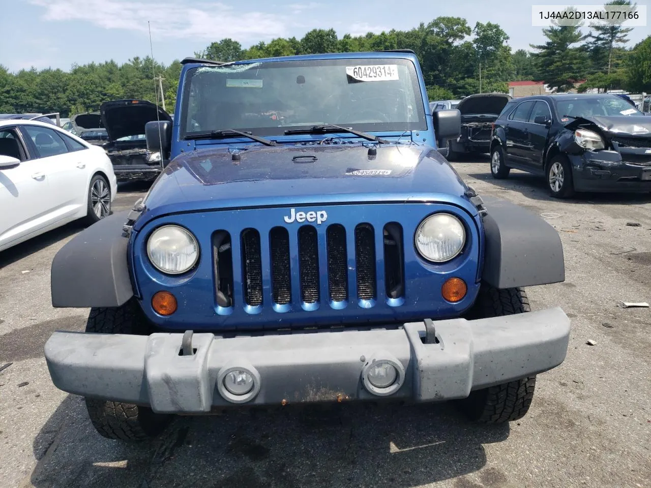 1J4AA2D13AL177166 2010 Jeep Wrangler Sport