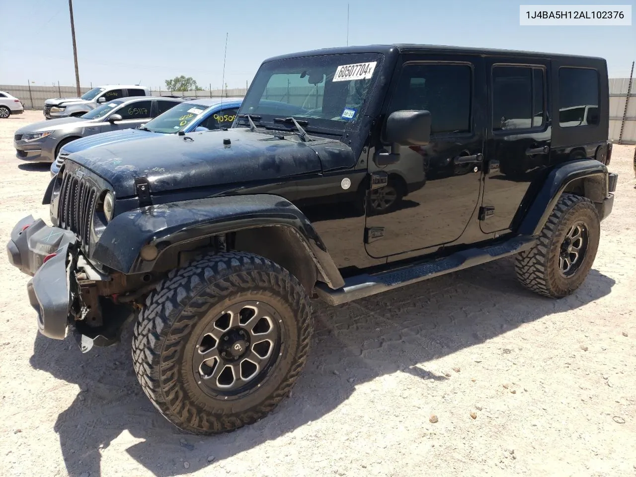 2010 Jeep Wrangler Unlimited Sahara VIN: 1J4BA5H12AL102376 Lot: 60507704