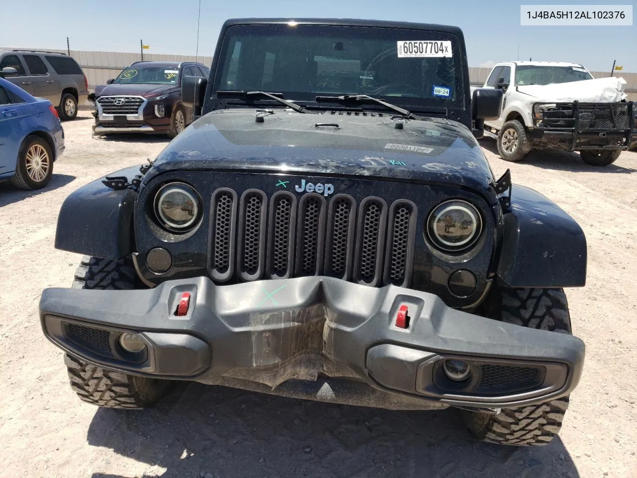 2010 Jeep Wrangler Unlimited Sahara VIN: 1J4BA5H12AL102376 Lot: 60507704