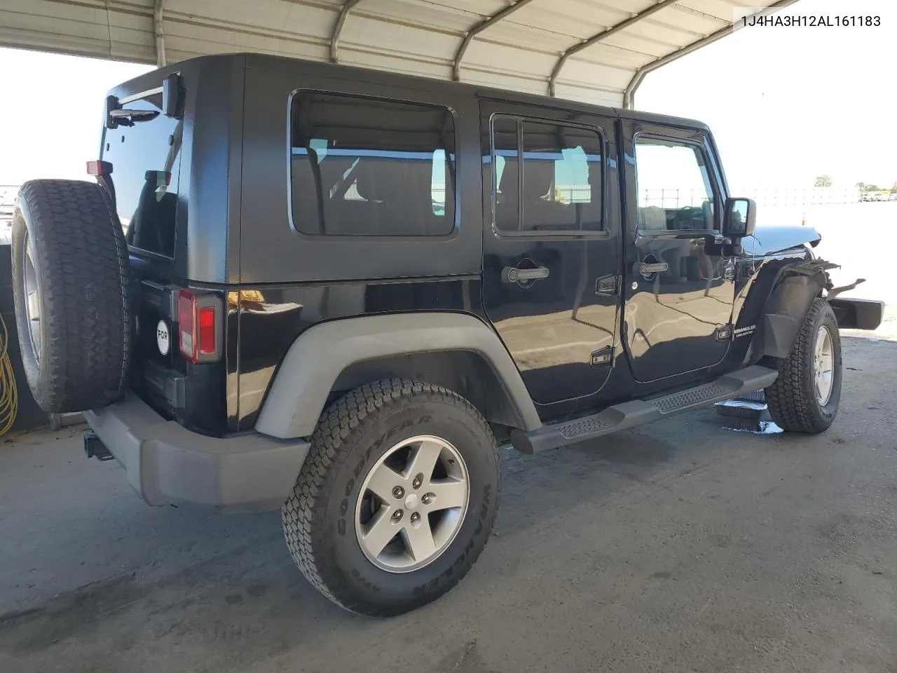 2010 Jeep Wrangler Unlimited Sport VIN: 1J4HA3H12AL161183 Lot: 60527414