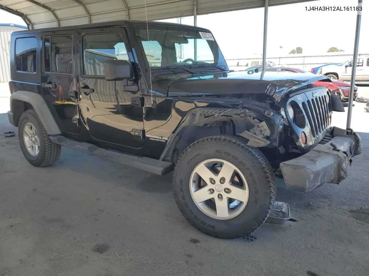 2010 Jeep Wrangler Unlimited Sport VIN: 1J4HA3H12AL161183 Lot: 60527414