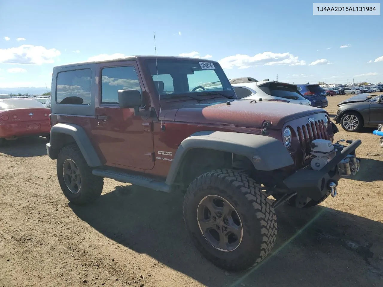 1J4AA2D15AL131984 2010 Jeep Wrangler Sport