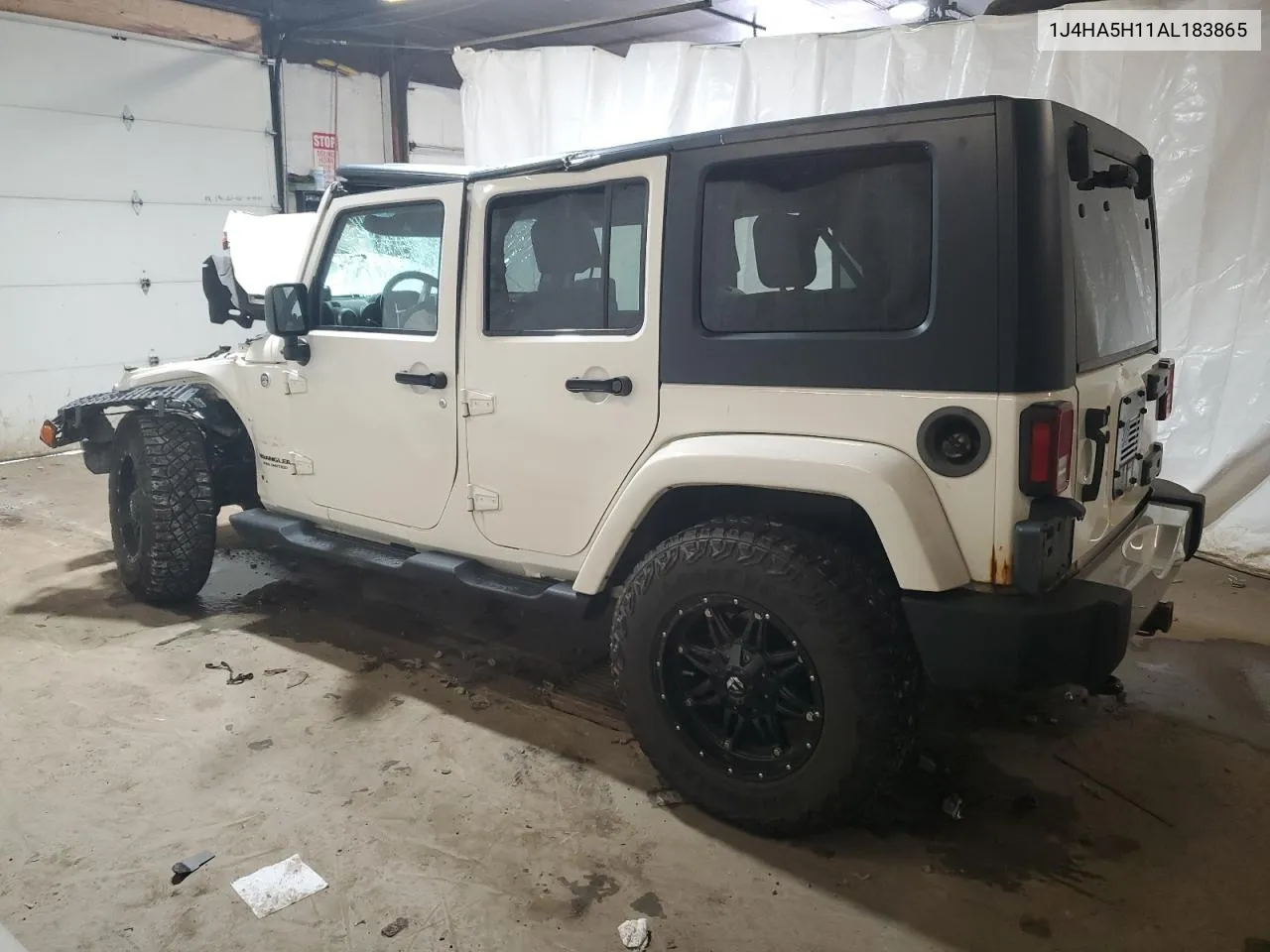 2010 Jeep Wrangler Unlimited Sahara VIN: 1J4HA5H11AL183865 Lot: 60590264