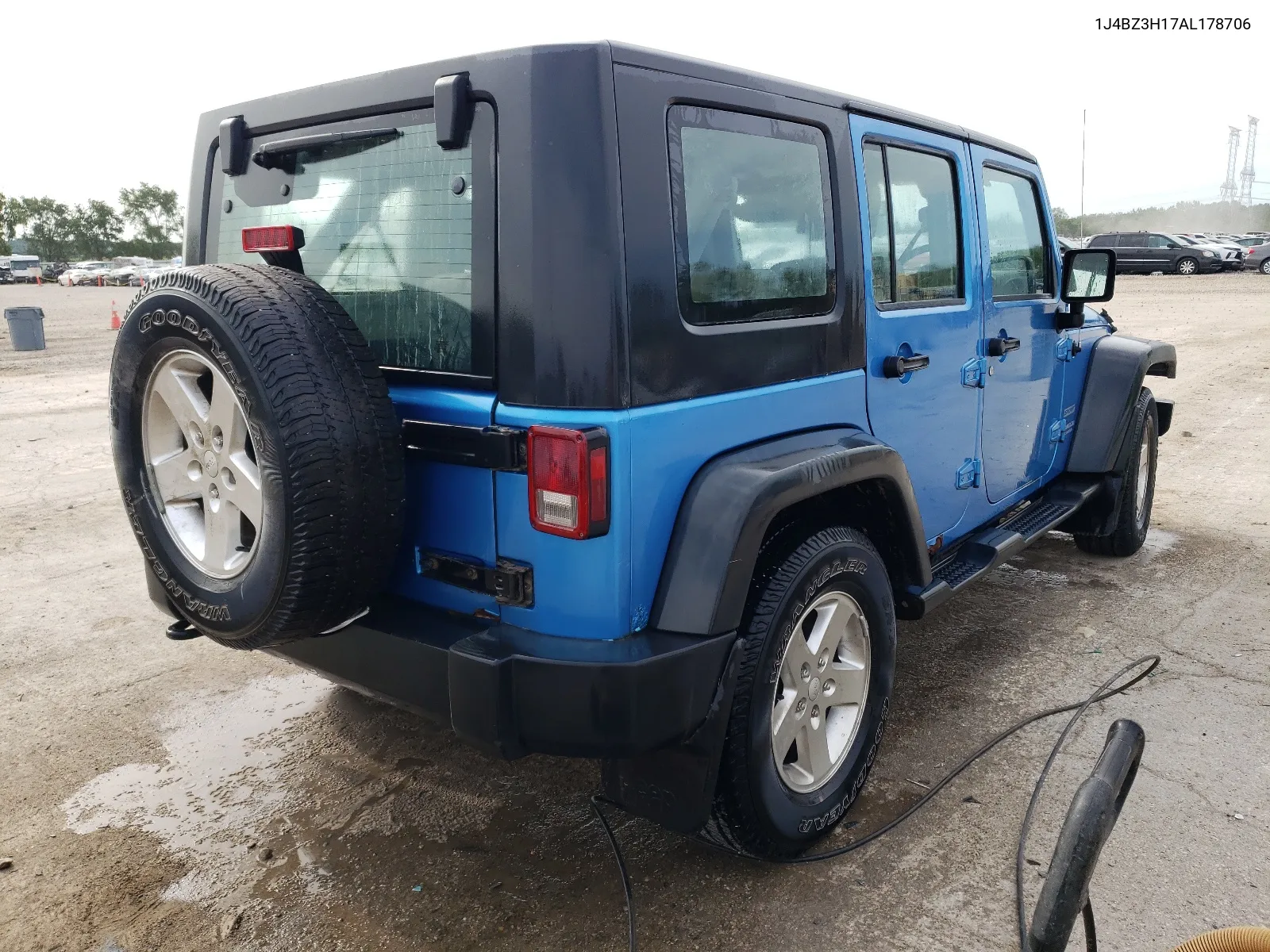 2010 Jeep Wrangler Unlimited Sport VIN: 1J4BZ3H17AL178706 Lot: 61062824