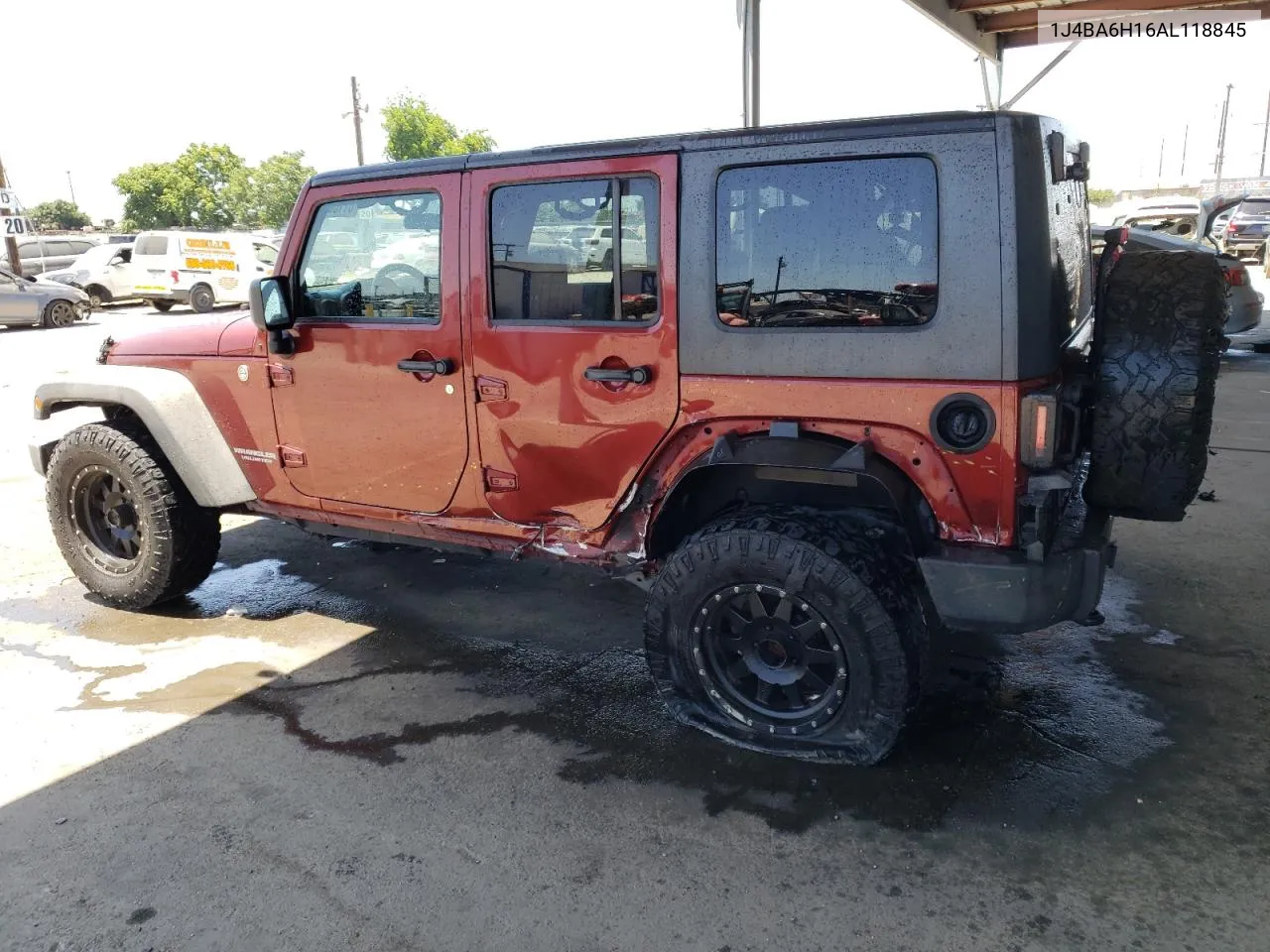 2010 Jeep Wrangler Unlimited Rubicon VIN: 1J4BA6H16AL118845 Lot: 61166554