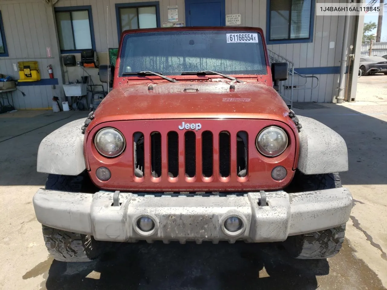 2010 Jeep Wrangler Unlimited Rubicon VIN: 1J4BA6H16AL118845 Lot: 61166554