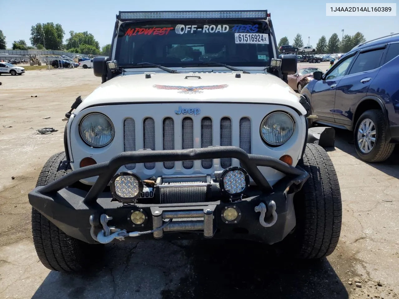 1J4AA2D14AL160389 2010 Jeep Wrangler Sport