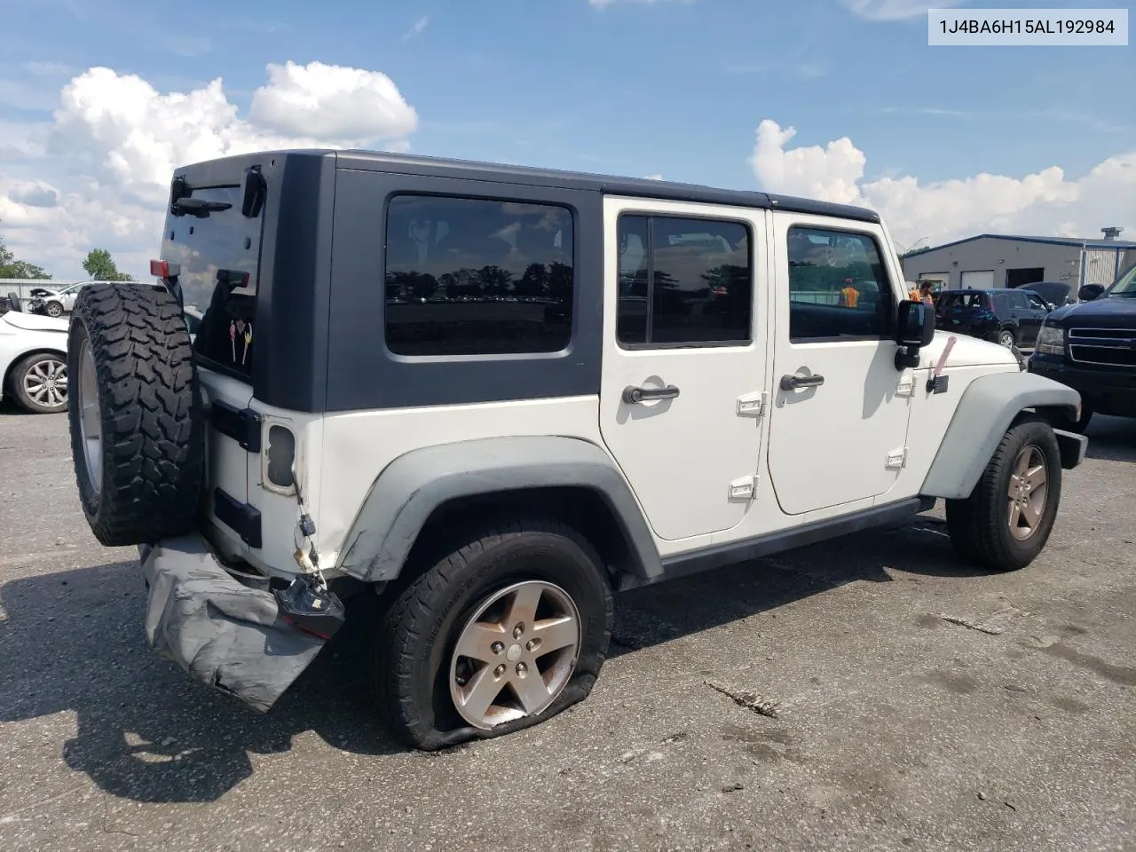 2010 Jeep Wrangler Unlimited Rubicon VIN: 1J4BA6H15AL192984 Lot: 61647224