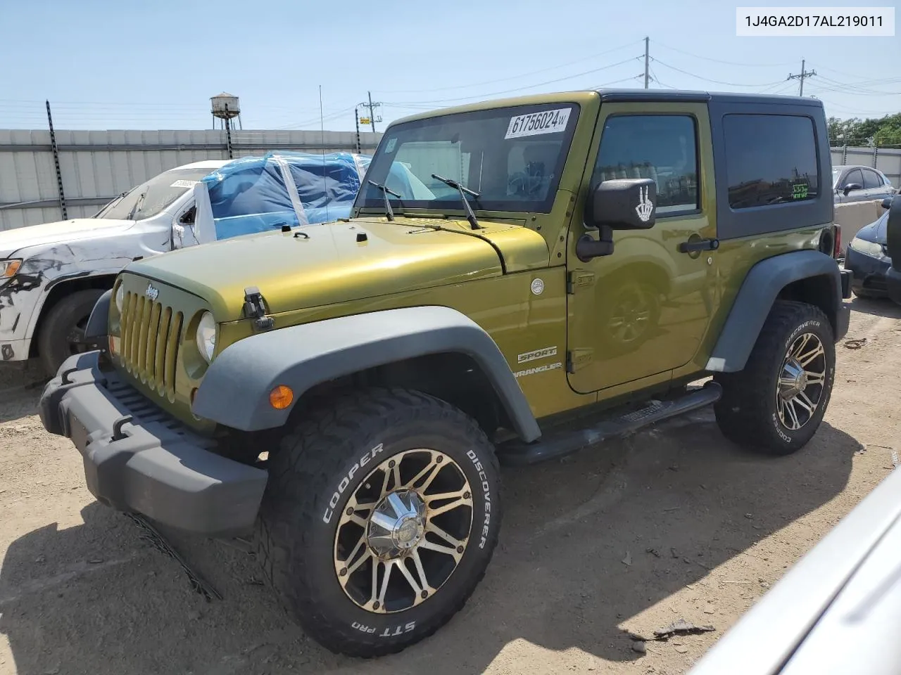 1J4GA2D17AL219011 2010 Jeep Wrangler Sport