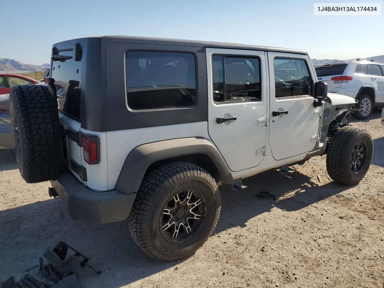 2010 Jeep Wrangler Unlimited Sport VIN: 1J4BA3H13AL174434 Lot: 61919674