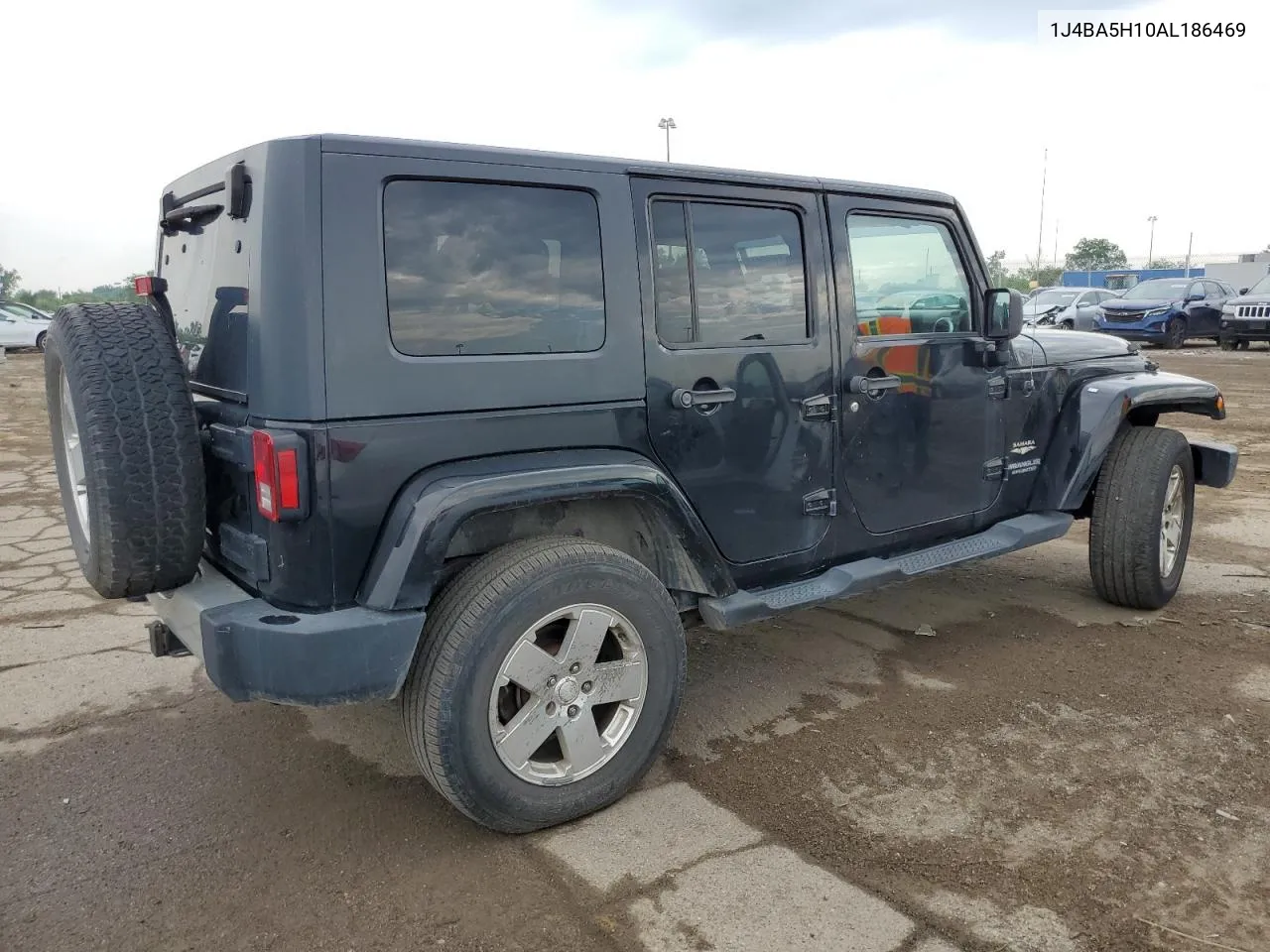 2010 Jeep Wrangler Unlimited Sahara VIN: 1J4BA5H10AL186469 Lot: 61959044