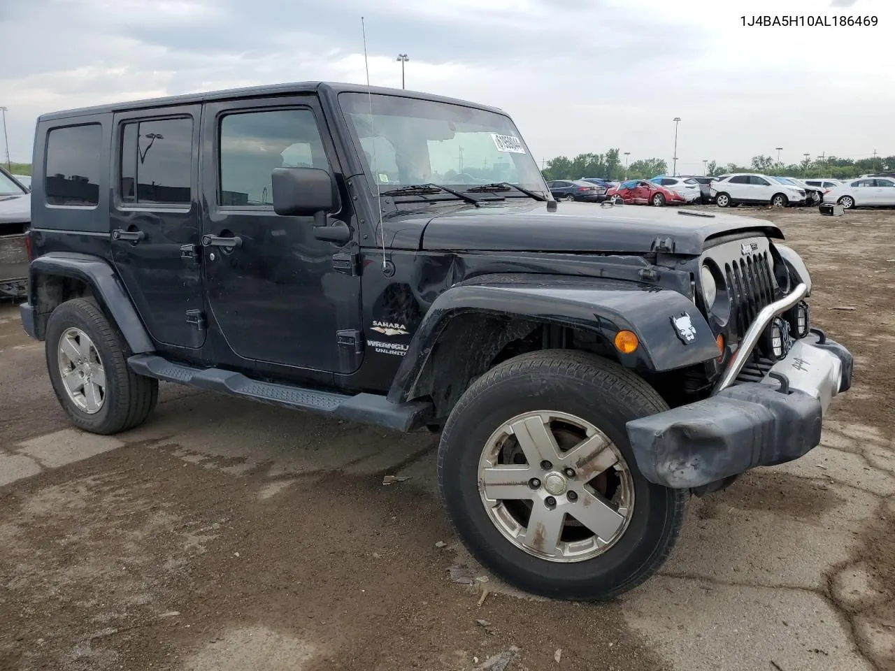 2010 Jeep Wrangler Unlimited Sahara VIN: 1J4BA5H10AL186469 Lot: 61959044