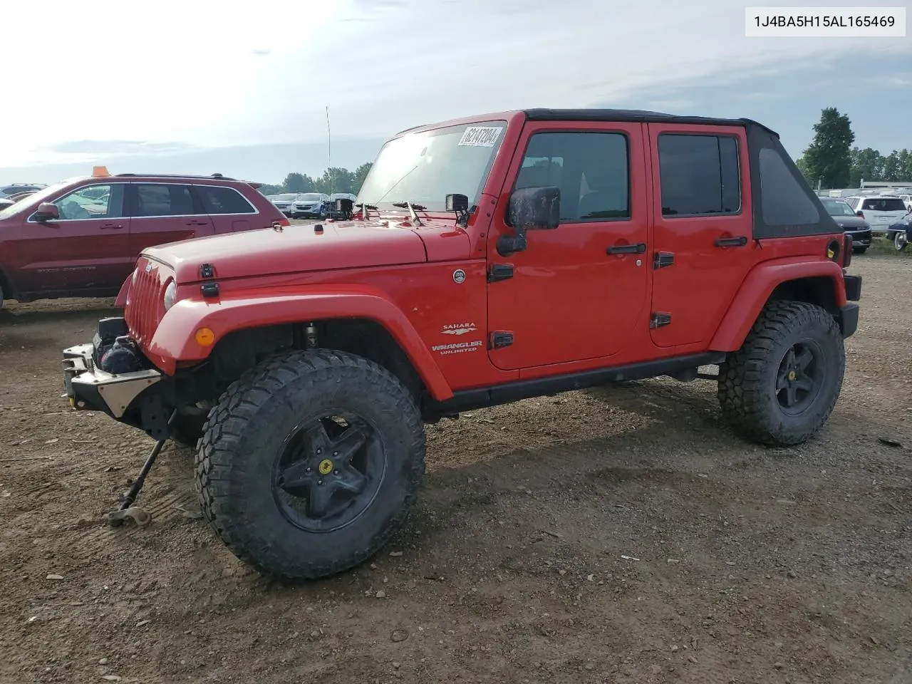 2010 Jeep Wrangler Unlimited Sahara VIN: 1J4BA5H15AL165469 Lot: 62147204