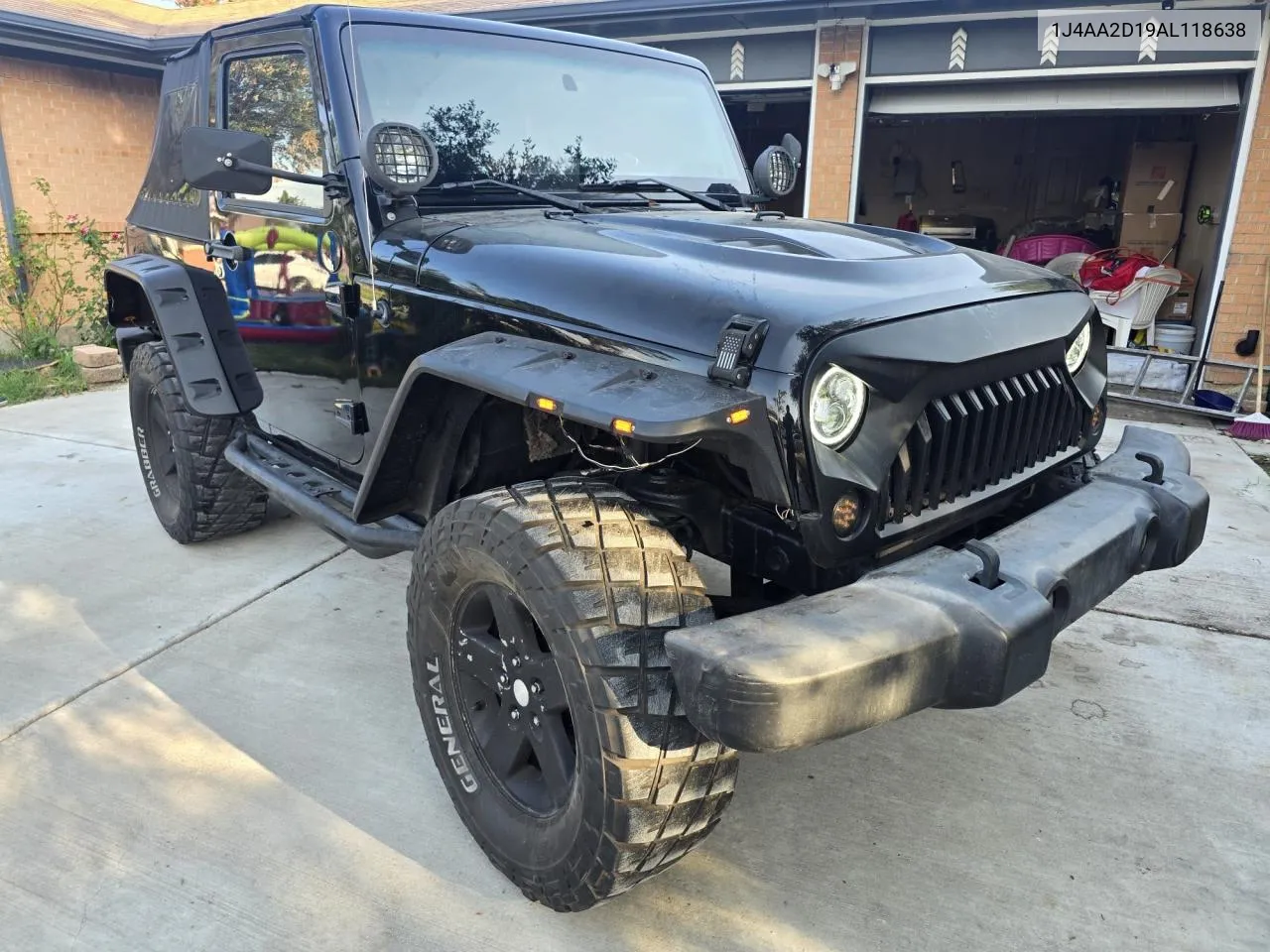 1J4AA2D19AL118638 2010 Jeep Wrangler Sport