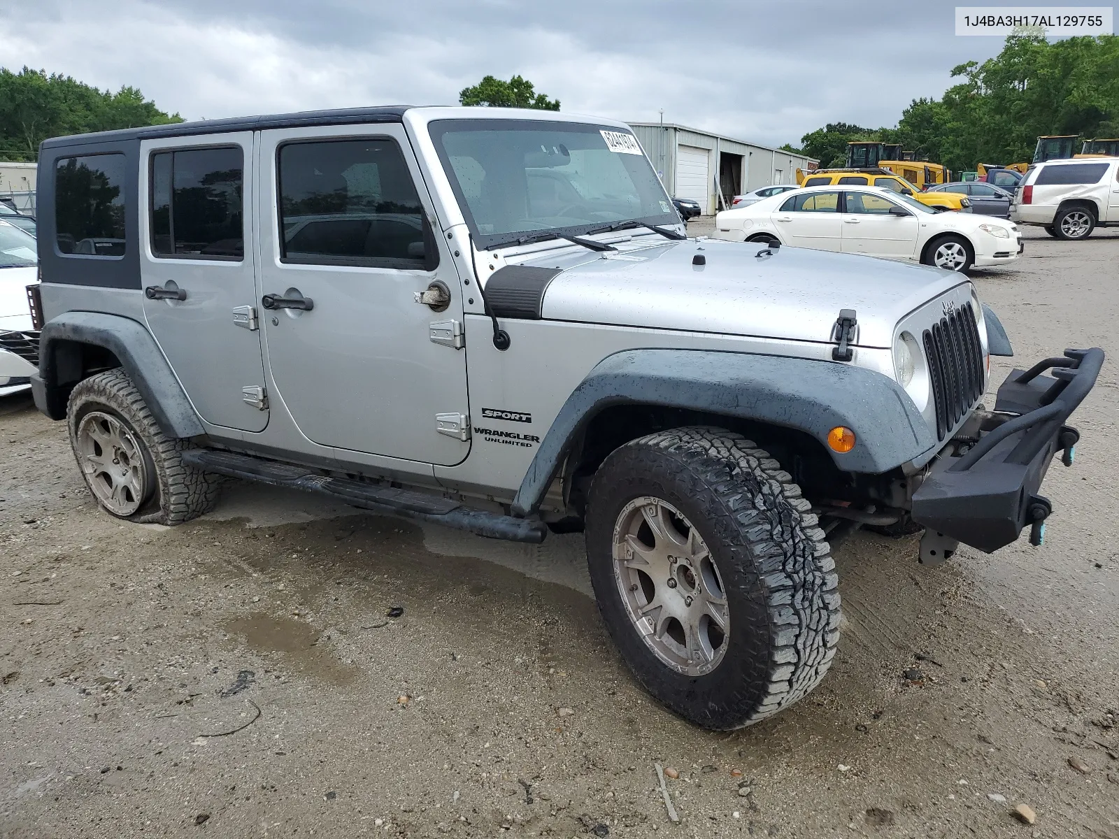 2010 Jeep Wrangler Unlimited Sport VIN: 1J4BA3H17AL129755 Lot: 62441974