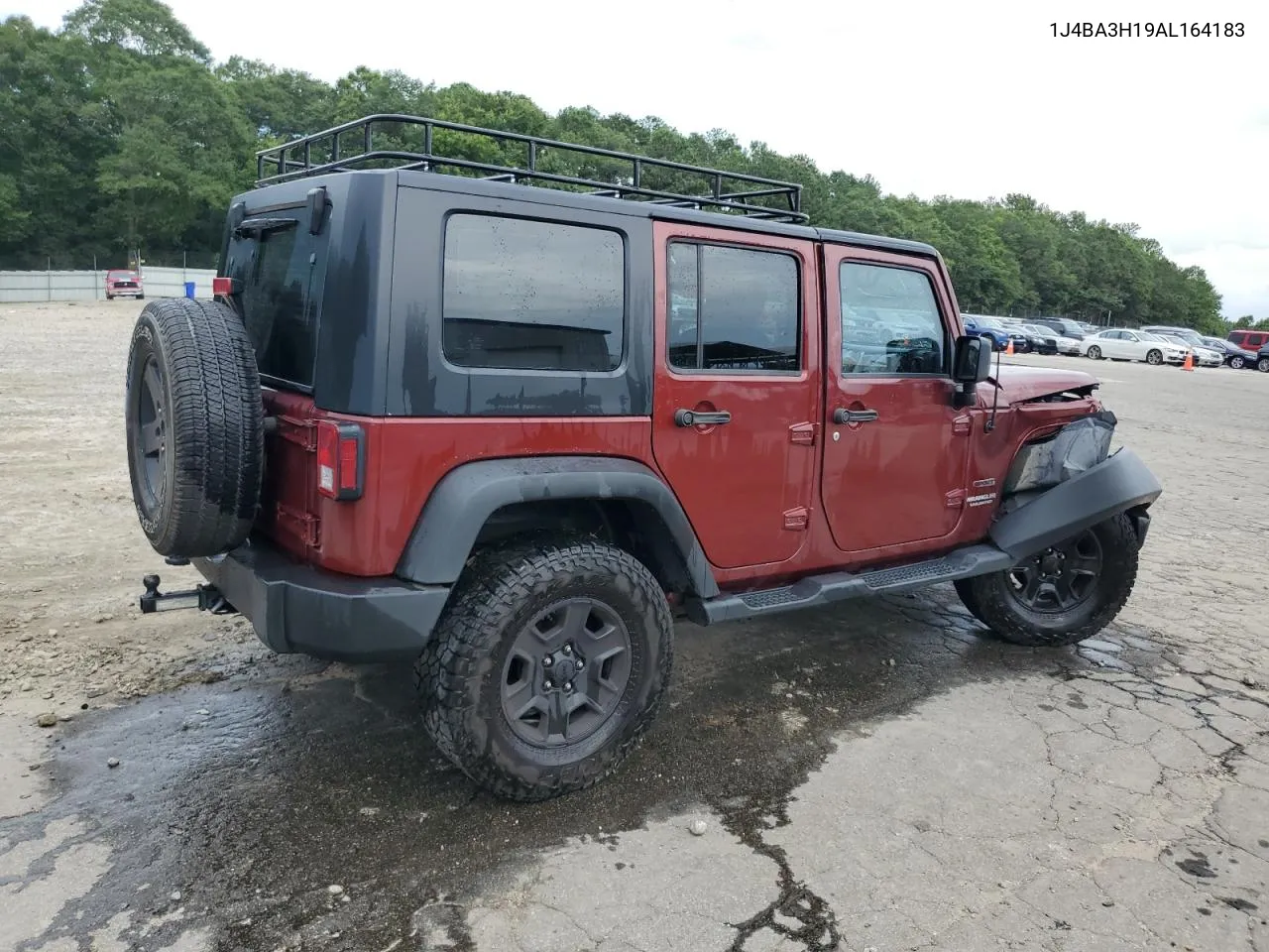 1J4BA3H19AL164183 2010 Jeep Wrangler Unlimited Sport