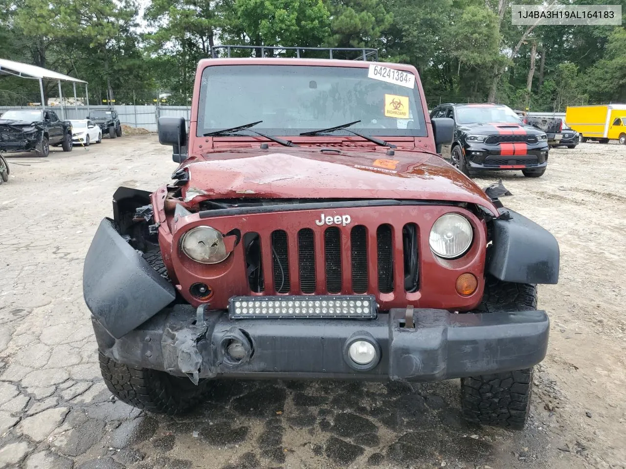 2010 Jeep Wrangler Unlimited Sport VIN: 1J4BA3H19AL164183 Lot: 64241384