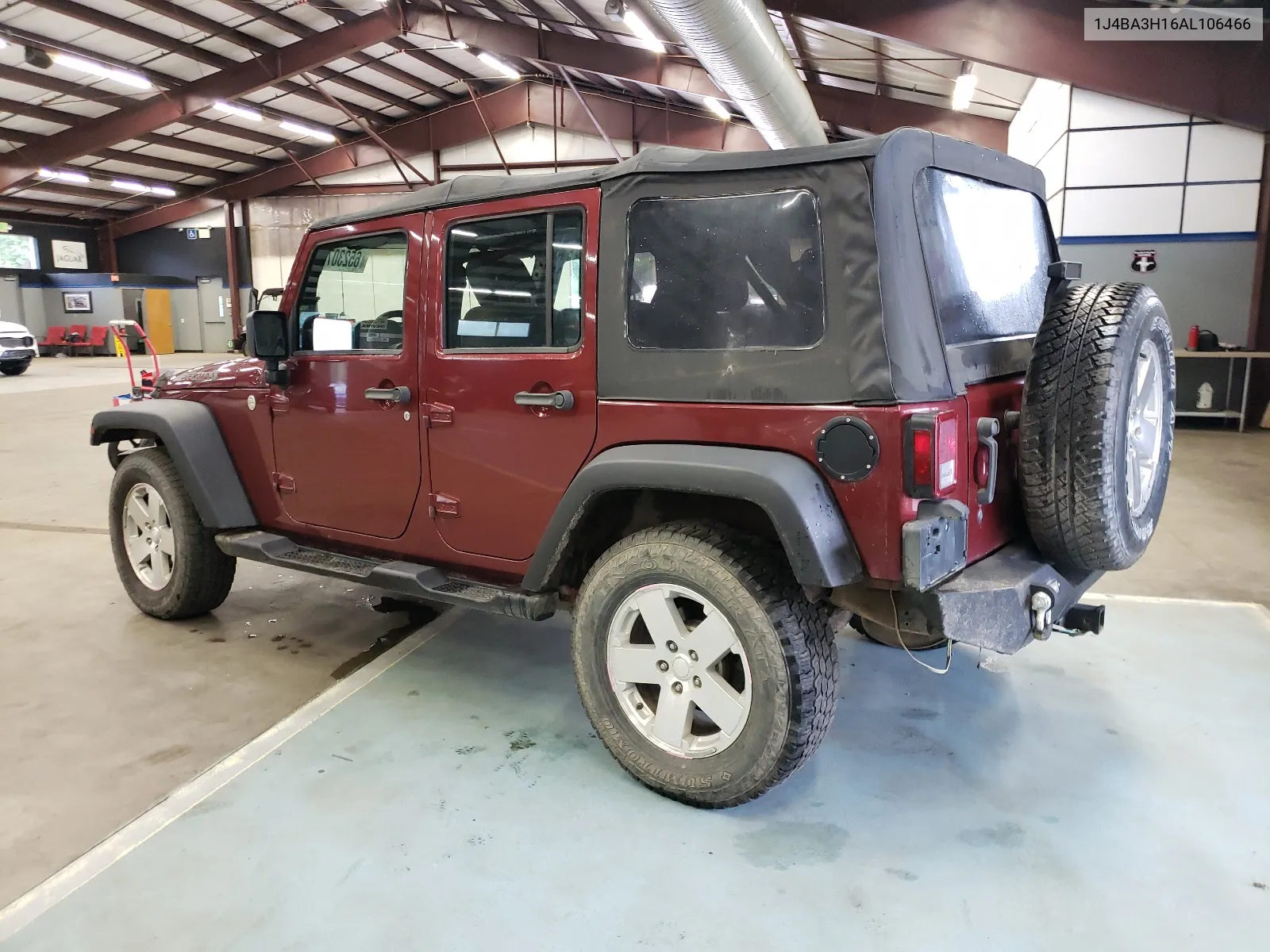 2010 Jeep Wrangler Unlimited Sport VIN: 1J4BA3H16AL106466 Lot: 65230754