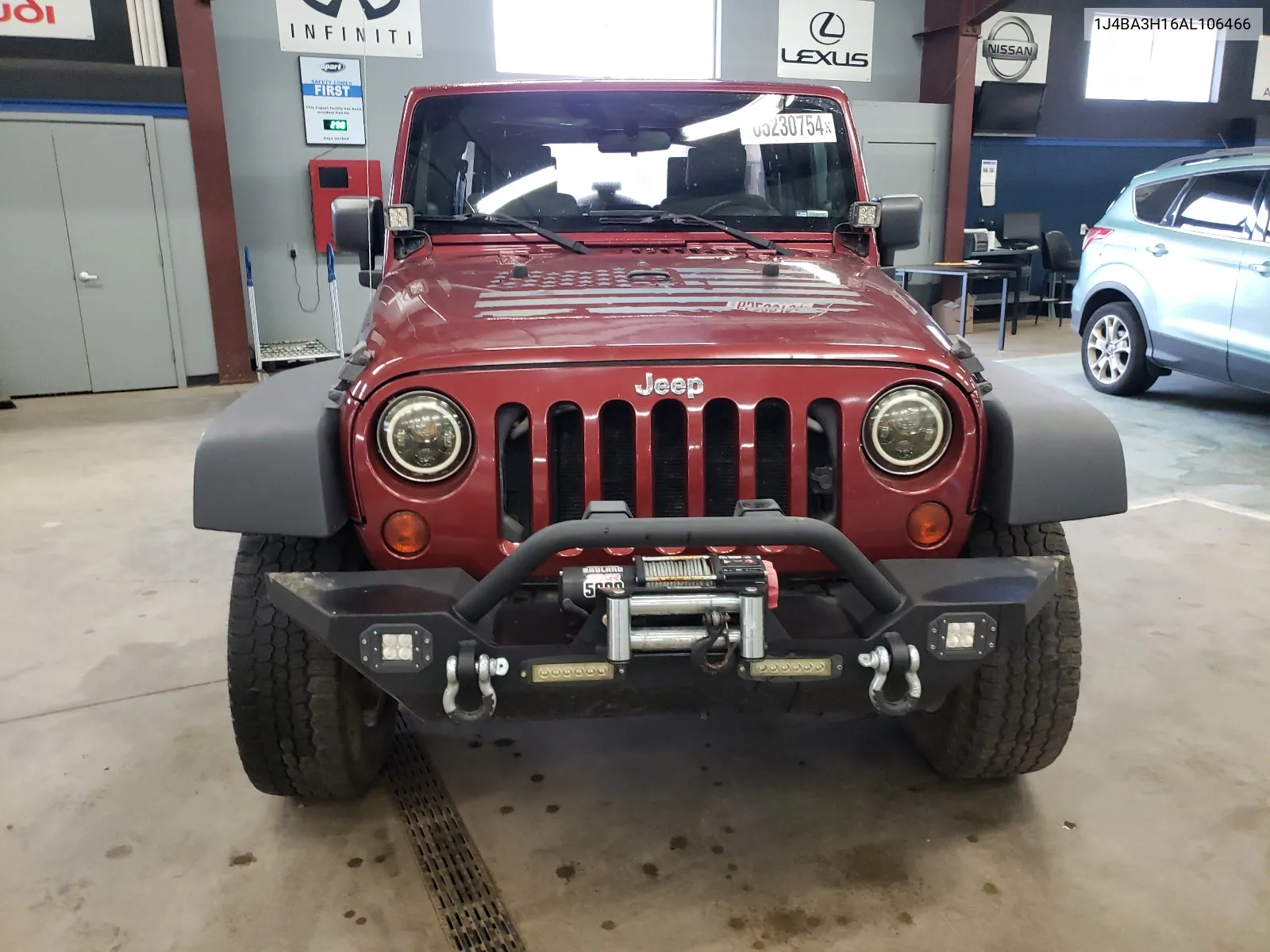 1J4BA3H16AL106466 2010 Jeep Wrangler Unlimited Sport