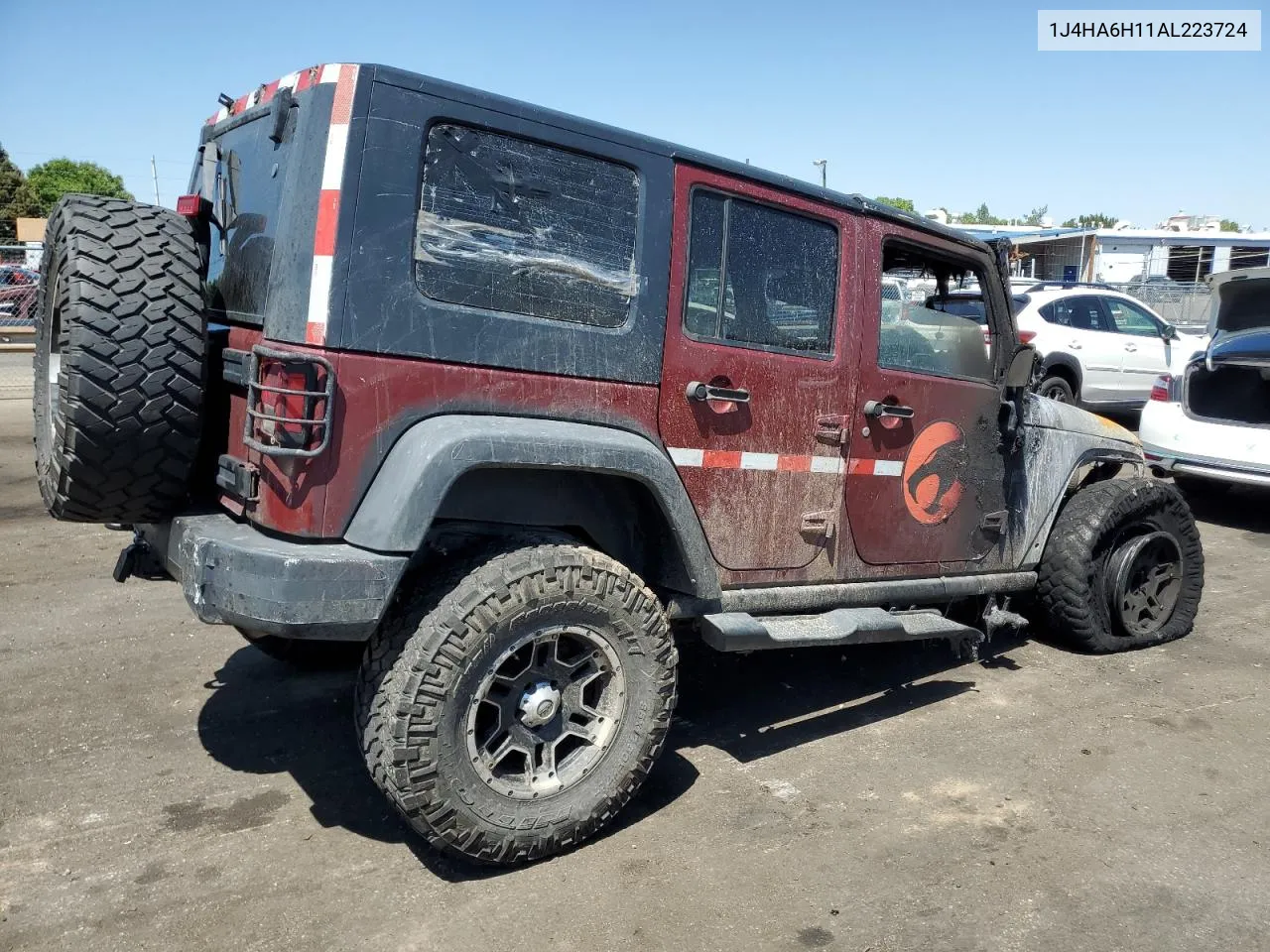 2010 Jeep Wrangler Unlimited Rubicon VIN: 1J4HA6H11AL223724 Lot: 65275664