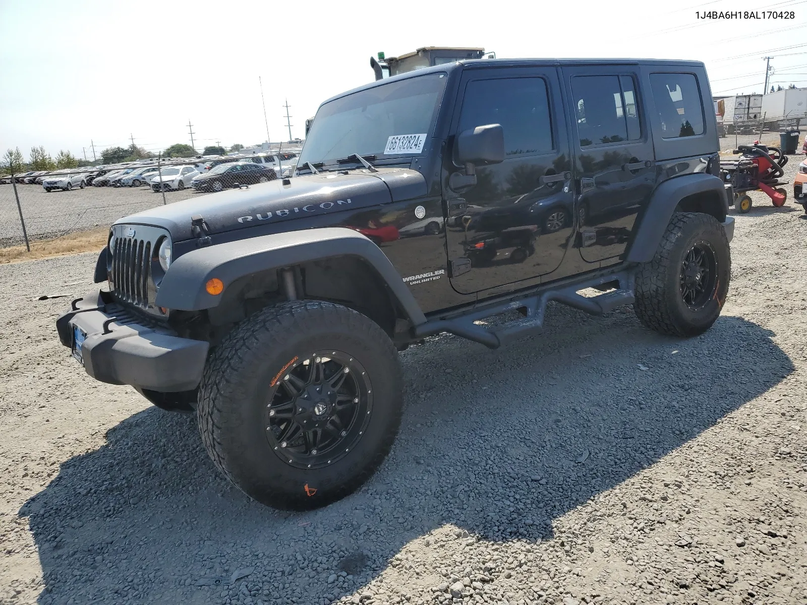 1J4BA6H18AL170428 2010 Jeep Wrangler Unlimited Rubicon