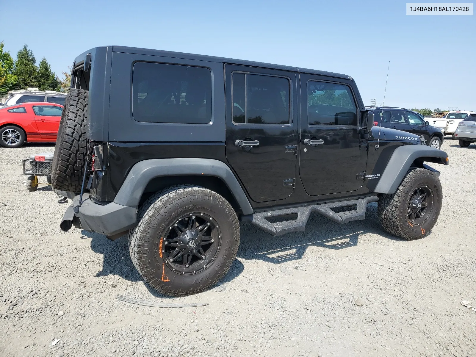 1J4BA6H18AL170428 2010 Jeep Wrangler Unlimited Rubicon