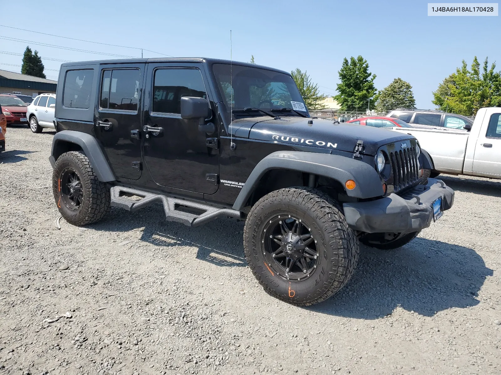 1J4BA6H18AL170428 2010 Jeep Wrangler Unlimited Rubicon