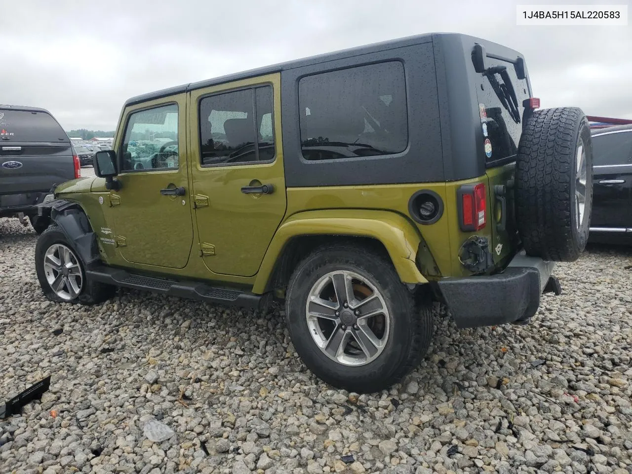 2010 Jeep Wrangler Unlimited Sahara VIN: 1J4BA5H15AL220583 Lot: 67642864