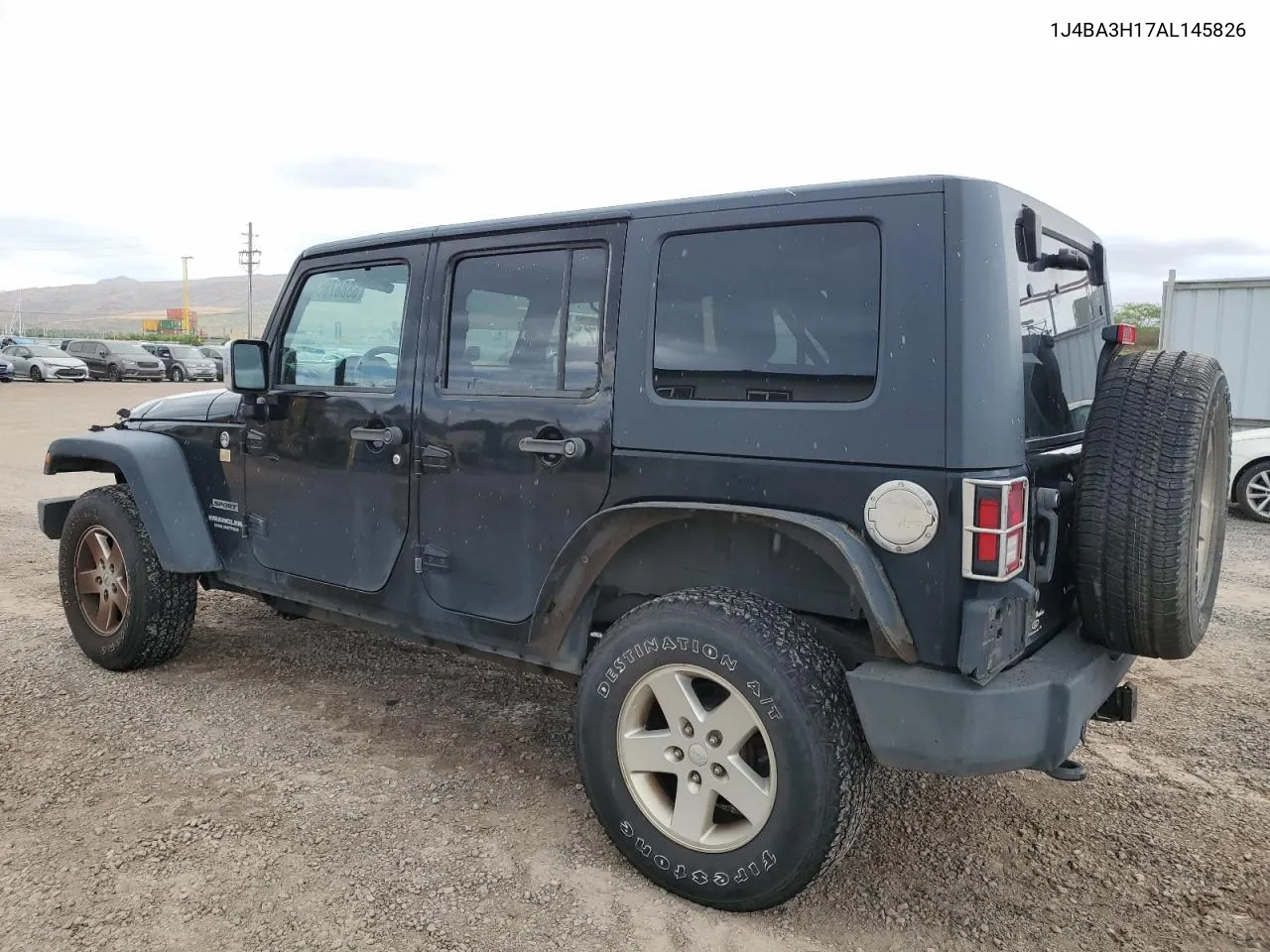 1J4BA3H17AL145826 2010 Jeep Wrangler Unlimited Sport