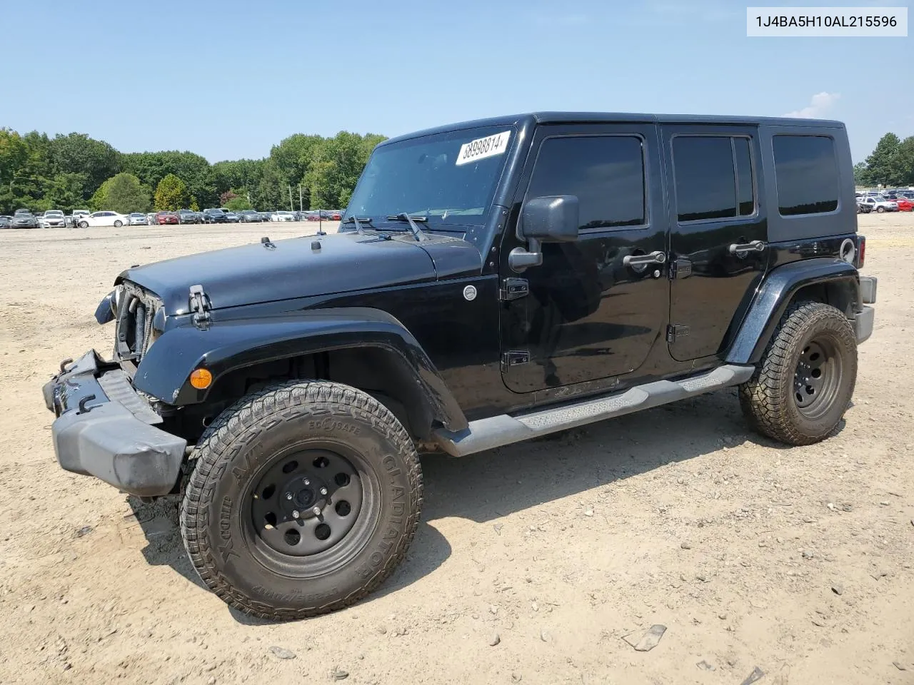 2010 Jeep Wrangler Unlimited Sahara VIN: 1J4BA5H10AL215596 Lot: 68998814