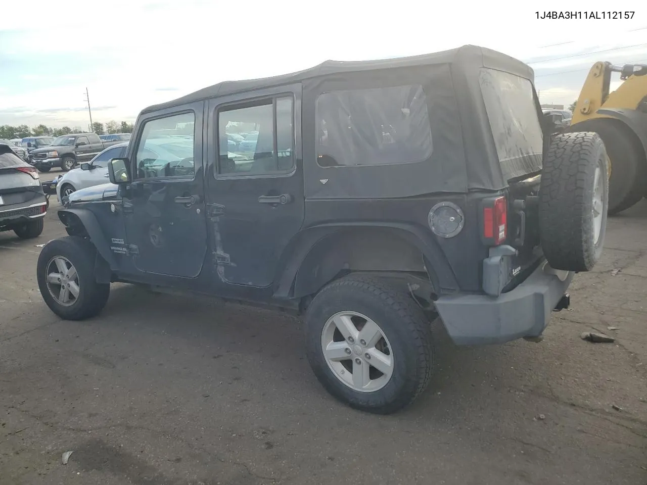 1J4BA3H11AL112157 2010 Jeep Wrangler Unlimited Sport