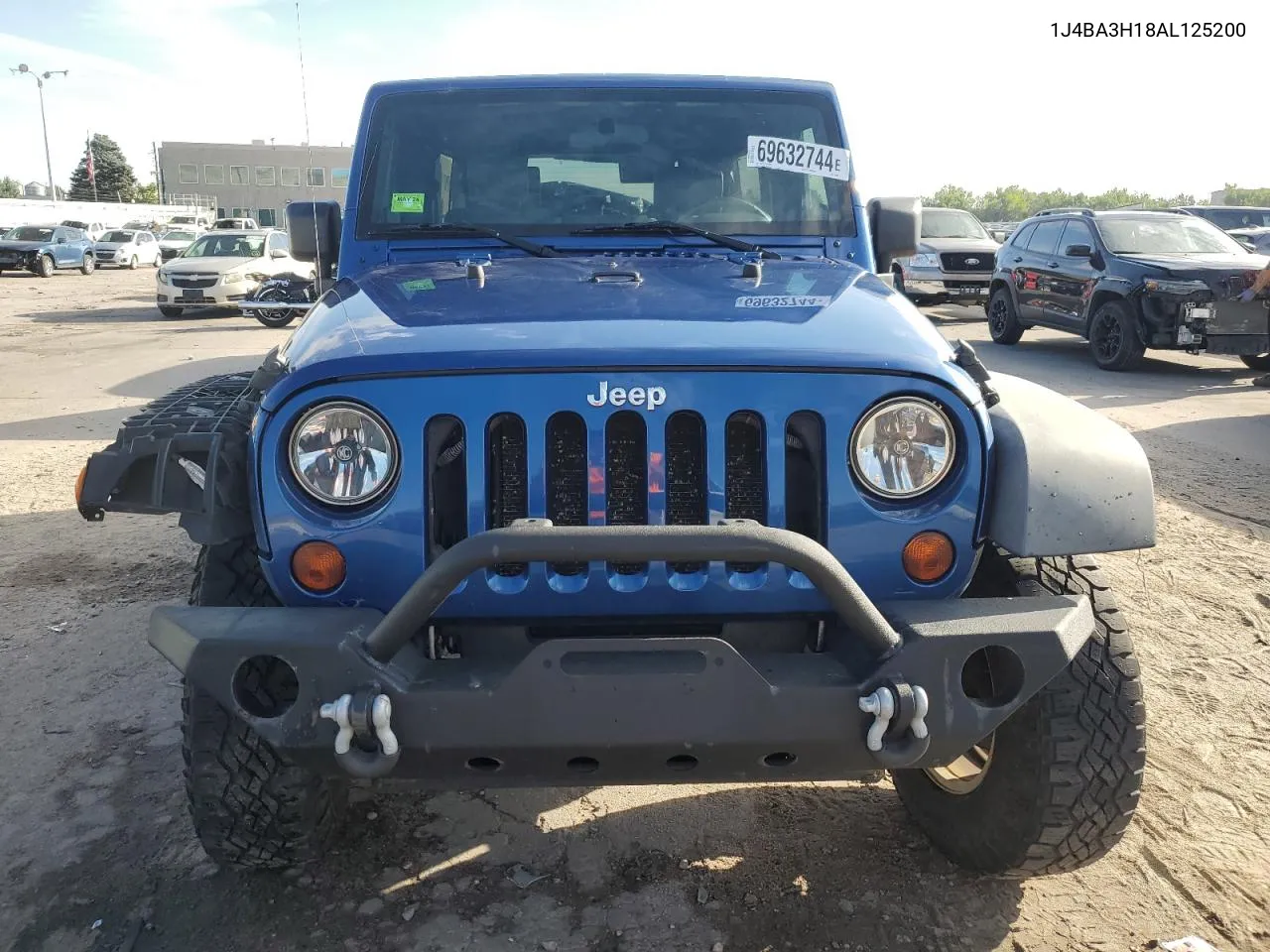 2010 Jeep Wrangler Unlimited Sport VIN: 1J4BA3H18AL125200 Lot: 69632744