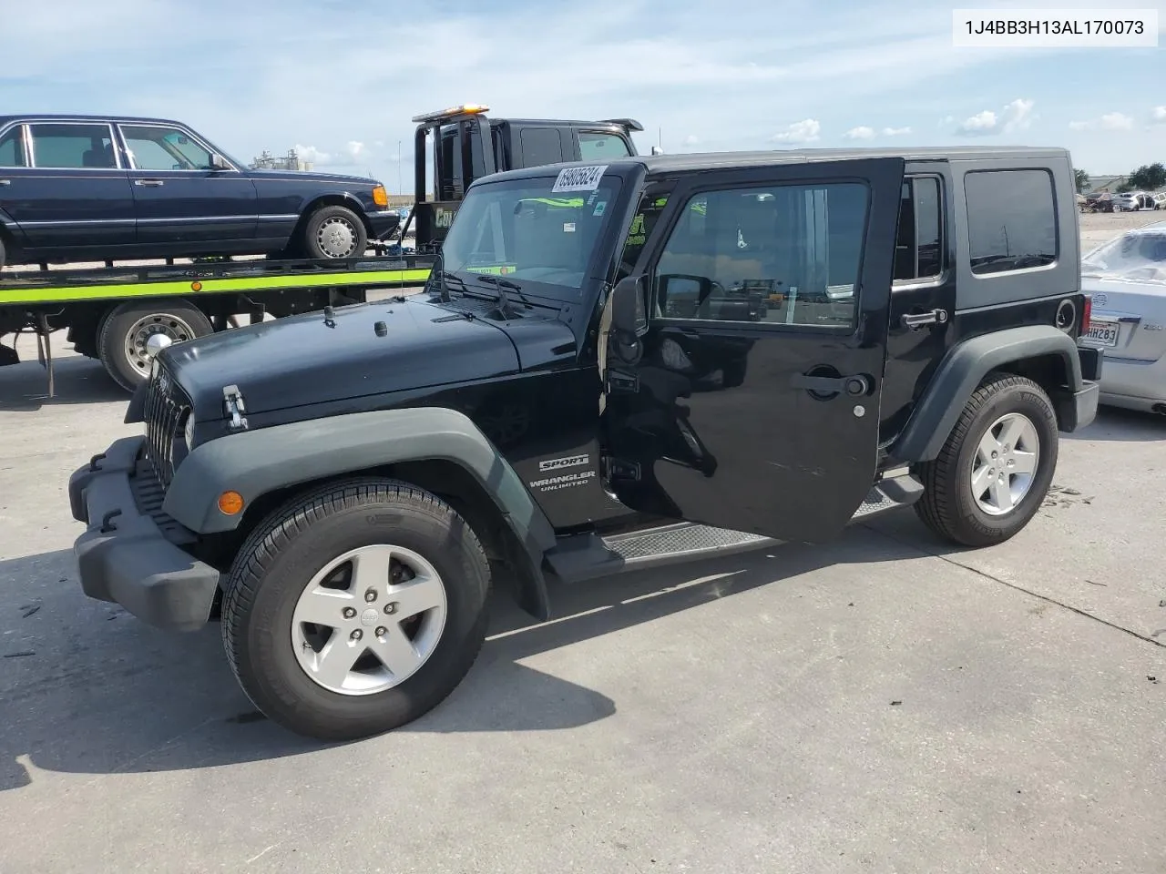 2010 Jeep Wrangler Unlimited Sport VIN: 1J4BB3H13AL170073 Lot: 69805624