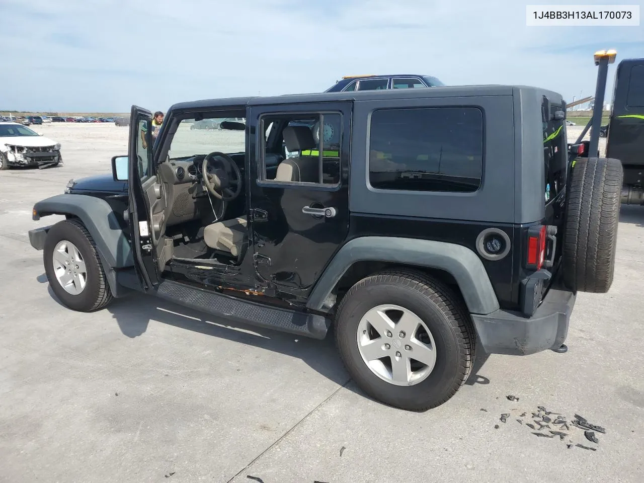 1J4BB3H13AL170073 2010 Jeep Wrangler Unlimited Sport