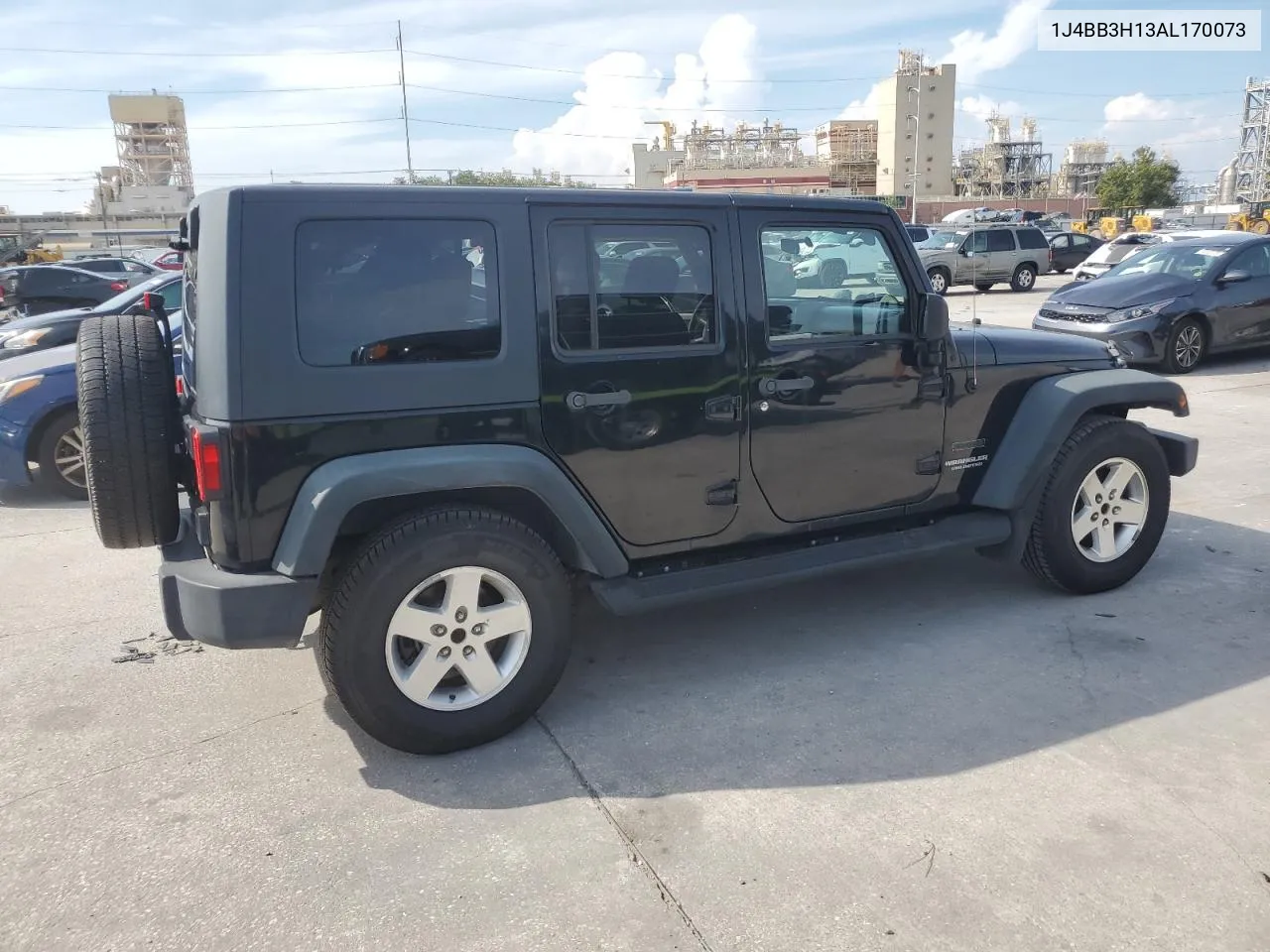 1J4BB3H13AL170073 2010 Jeep Wrangler Unlimited Sport