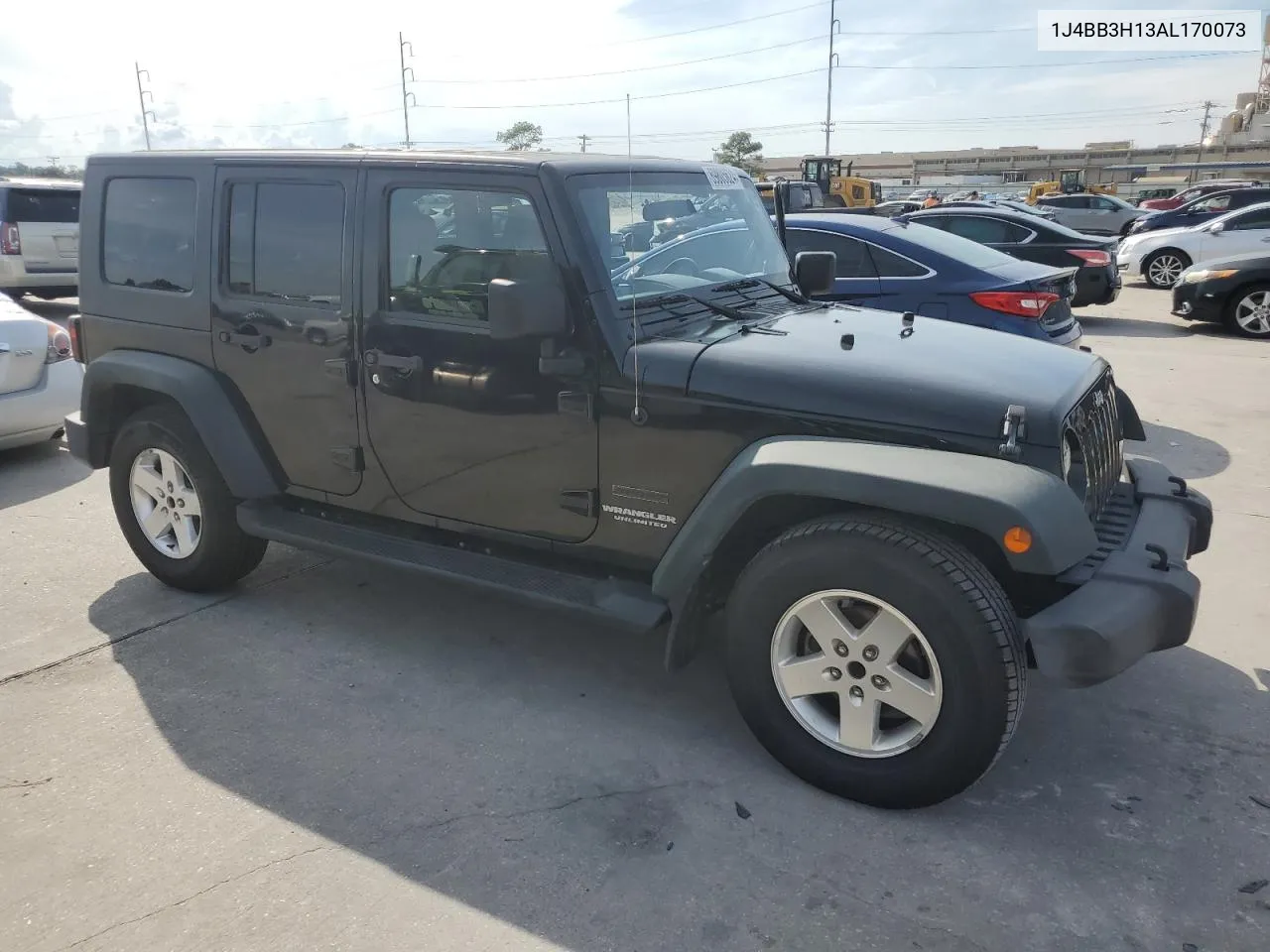 2010 Jeep Wrangler Unlimited Sport VIN: 1J4BB3H13AL170073 Lot: 69805624