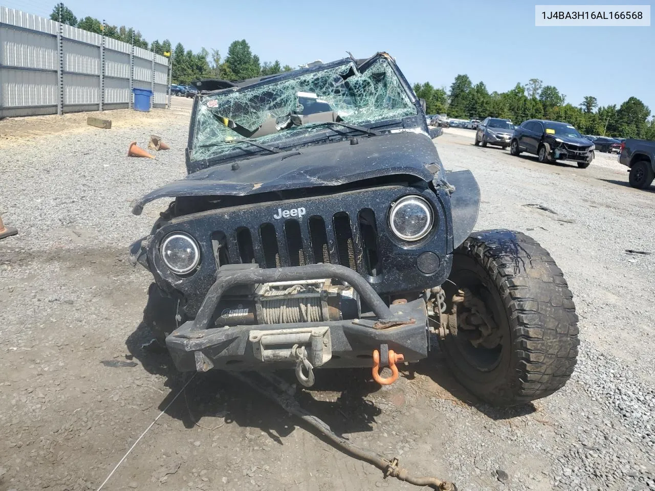 2010 Jeep Wrangler Unlimited Sport VIN: 1J4BA3H16AL166568 Lot: 70490474