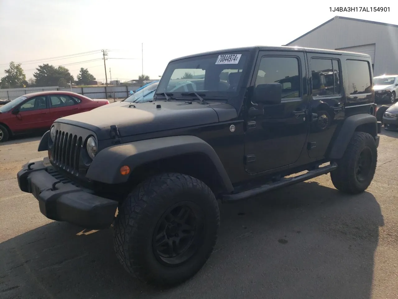 2010 Jeep Wrangler Unlimited Sport VIN: 1J4BA3H17AL154901 Lot: 70844974