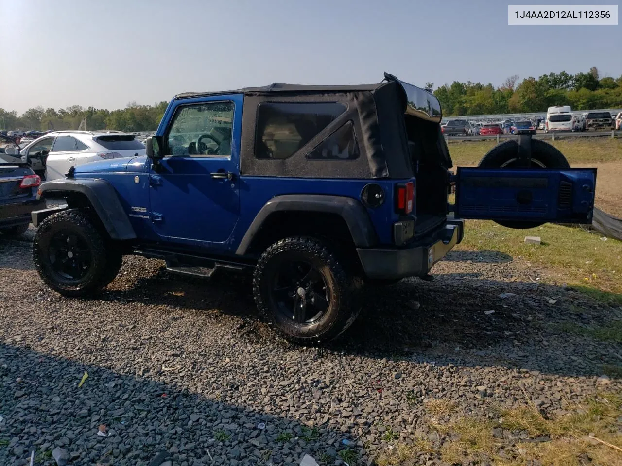 2010 Jeep Wrangler Sport VIN: 1J4AA2D12AL112356 Lot: 71113434