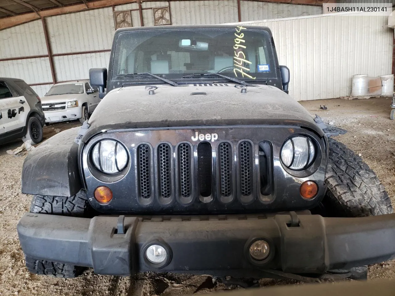 2010 Jeep Wrangler Unlimited Sahara VIN: 1J4BA5H11AL230141 Lot: 71459964