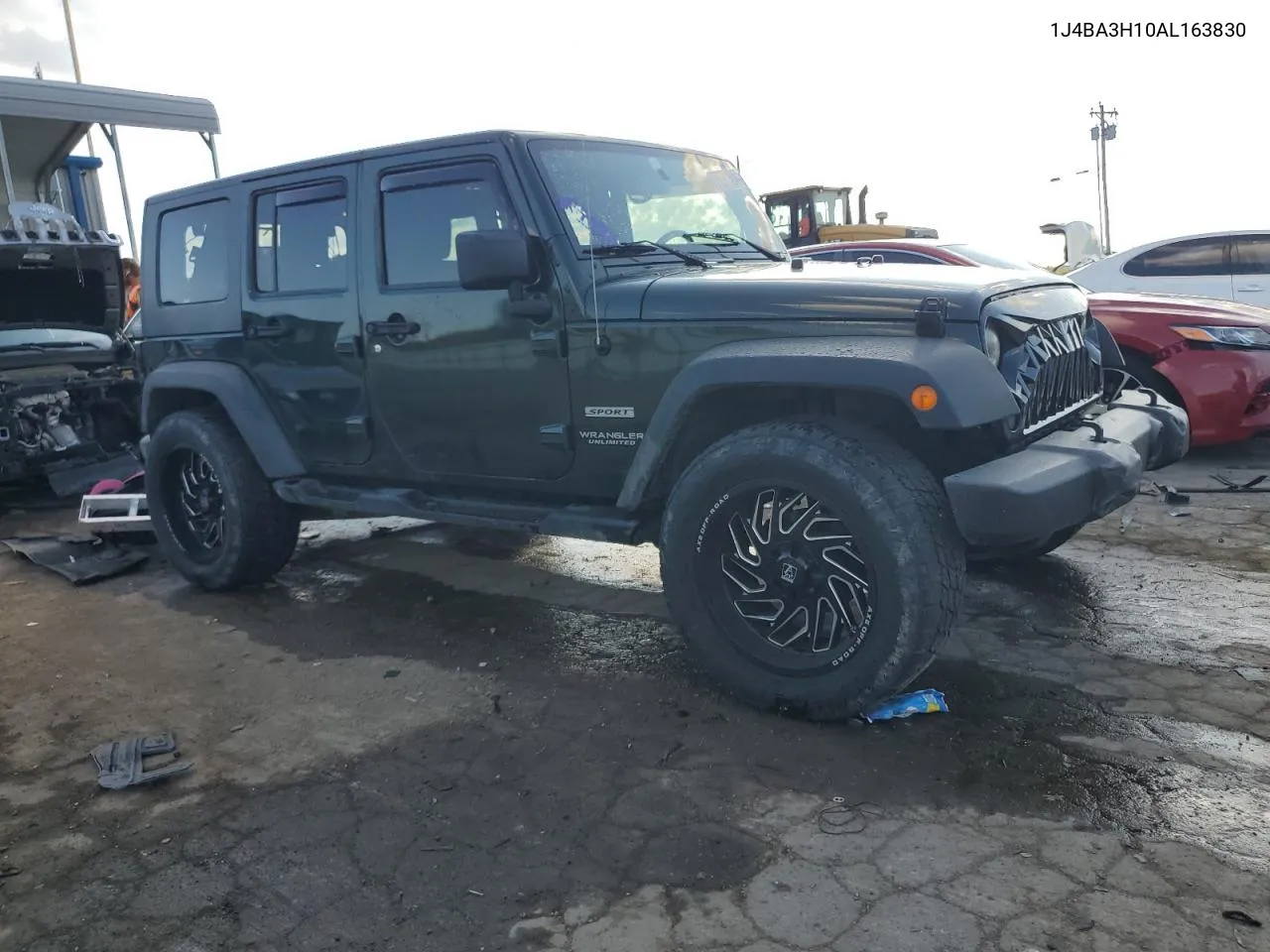 1J4BA3H10AL163830 2010 Jeep Wrangler Unlimited Sport