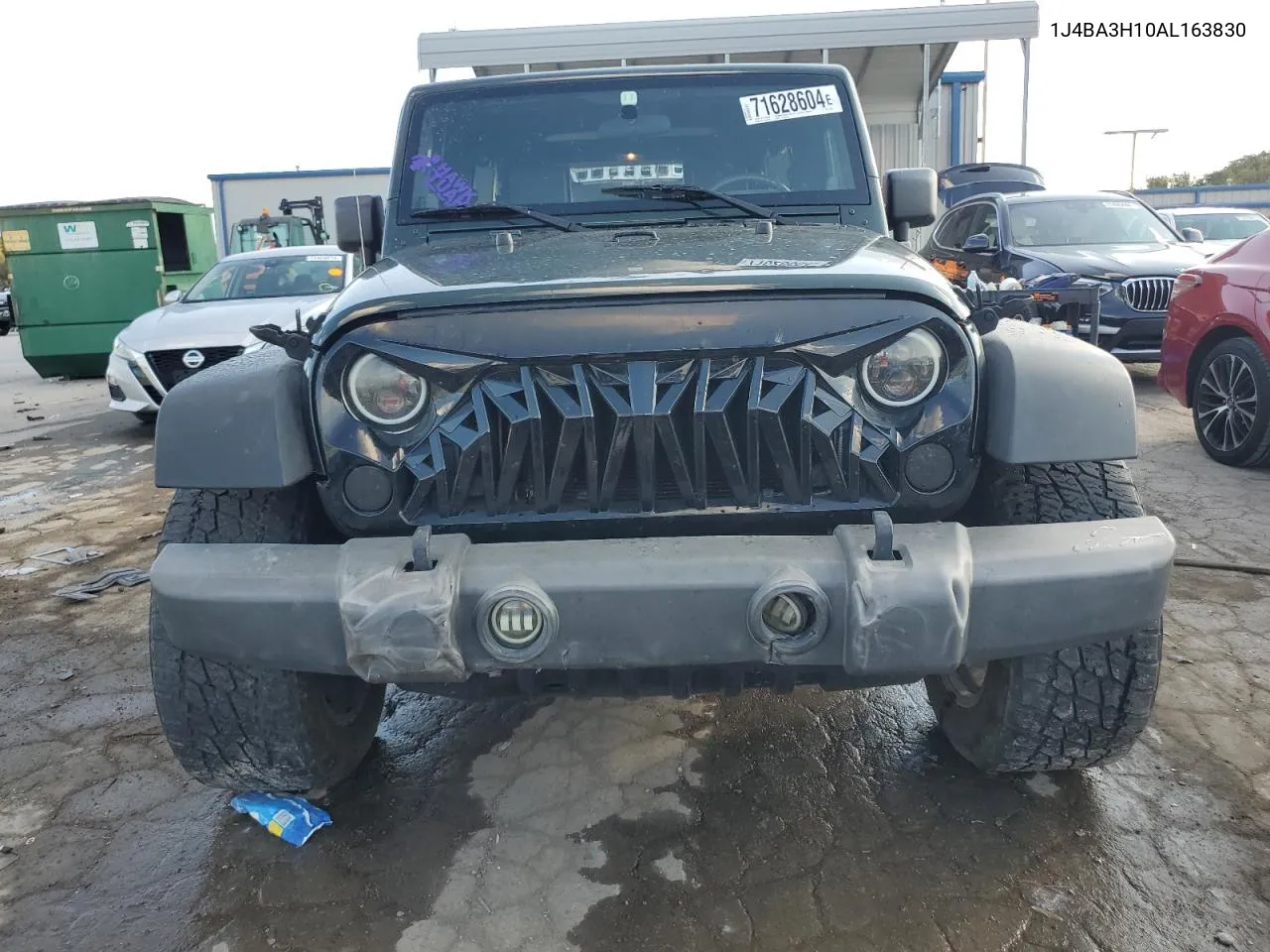 2010 Jeep Wrangler Unlimited Sport VIN: 1J4BA3H10AL163830 Lot: 71628604