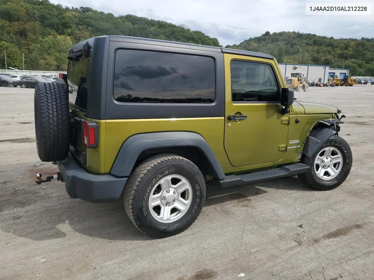 2010 Jeep Wrangler Sport VIN: 1J4AA2D10AL212228 Lot: 72510354