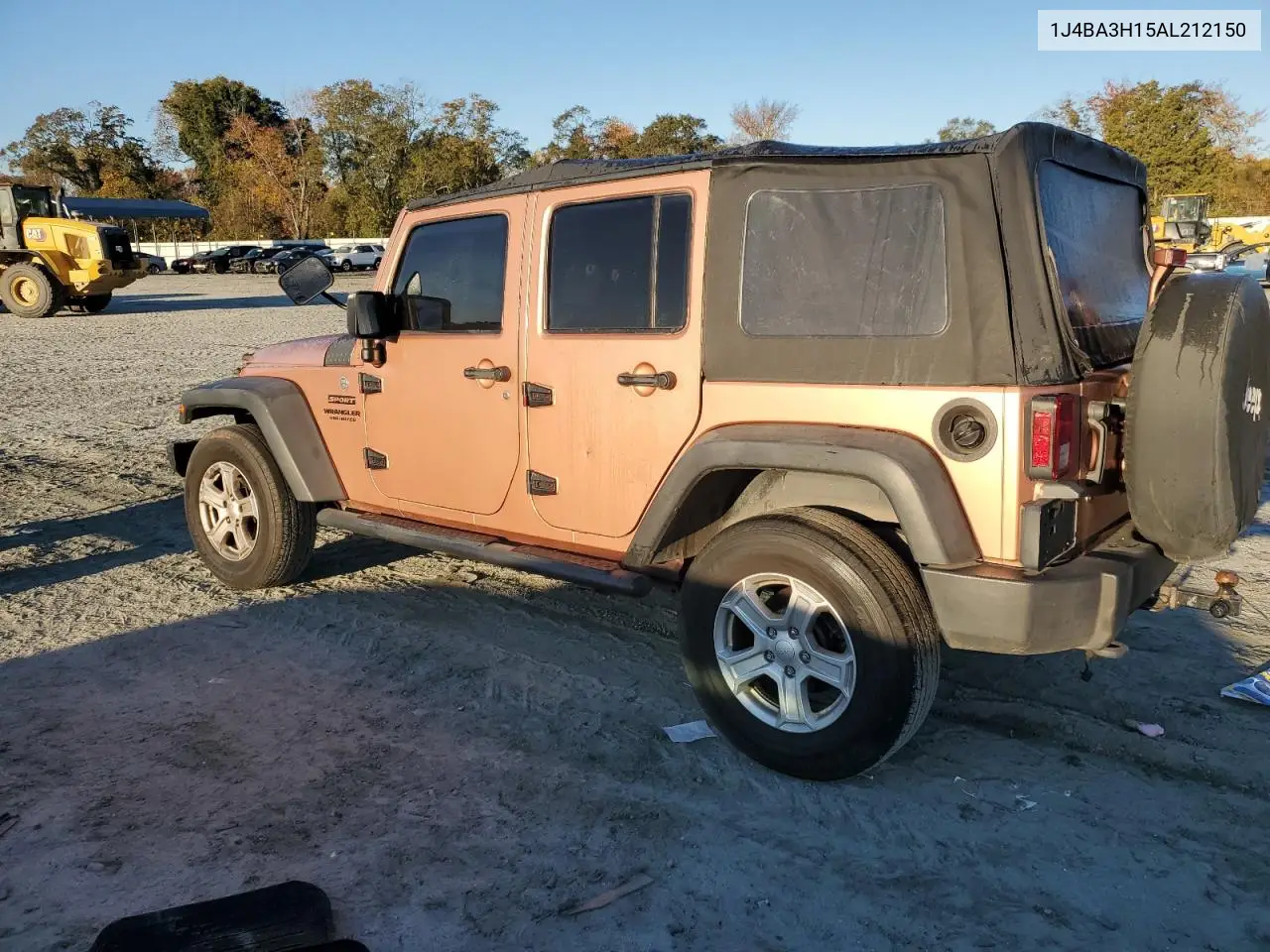 1J4BA3H15AL212150 2010 Jep Wrangler U