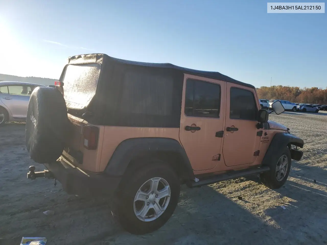 1J4BA3H15AL212150 2010 Jep Wrangler U