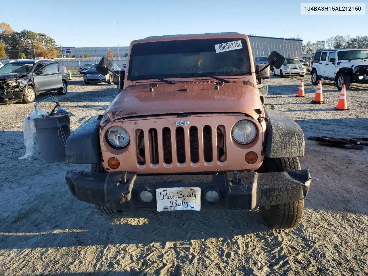 1J4BA3H15AL212150 2010 Jep Wrangler U